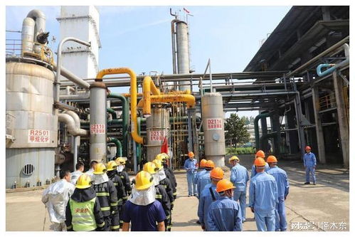 枝江消防聯合湖北省化肥廠開展石油化工場所災害事故處置實戰演練